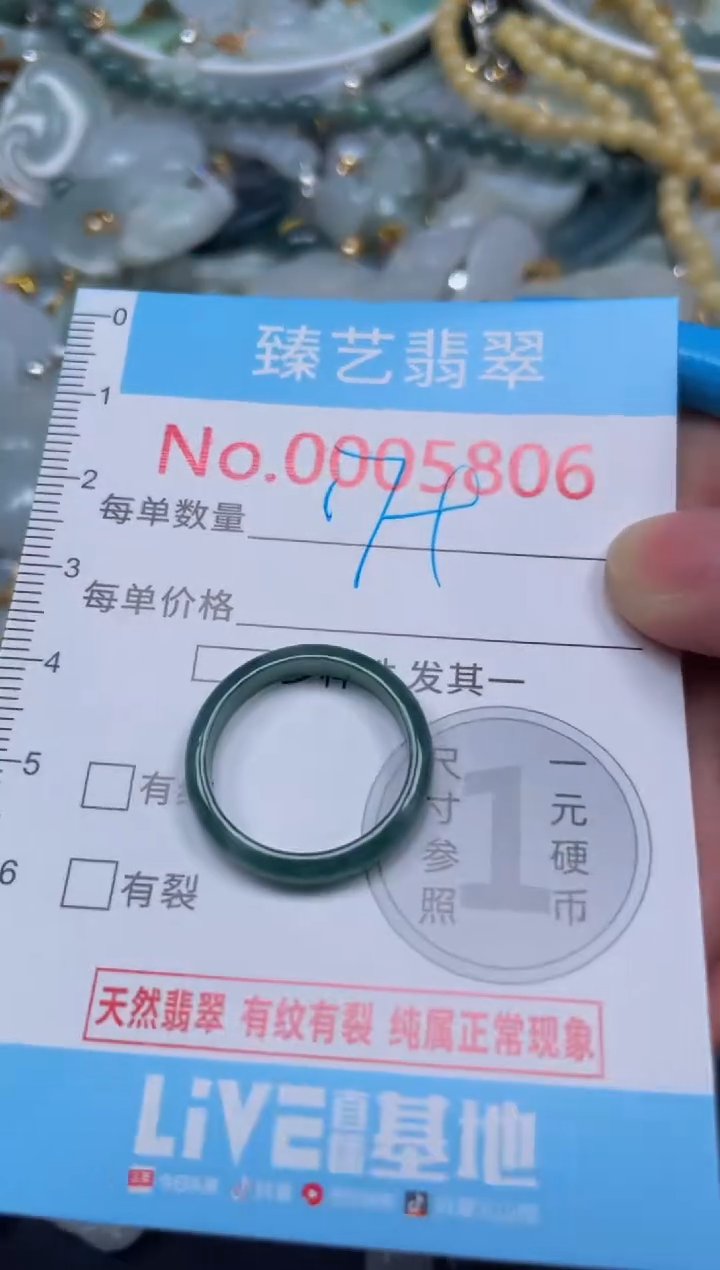 颈饰未镶嵌翡翠5806