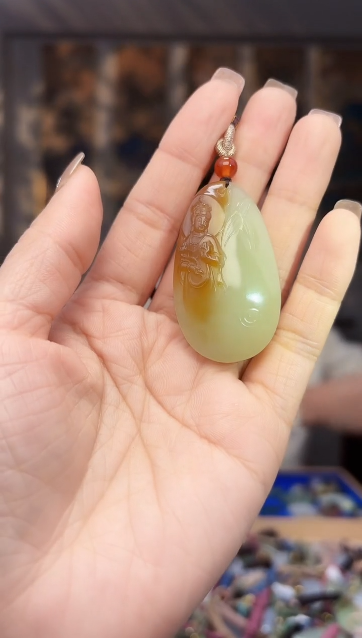 【闪购商品】和田玉挂件未镶嵌拍一发一