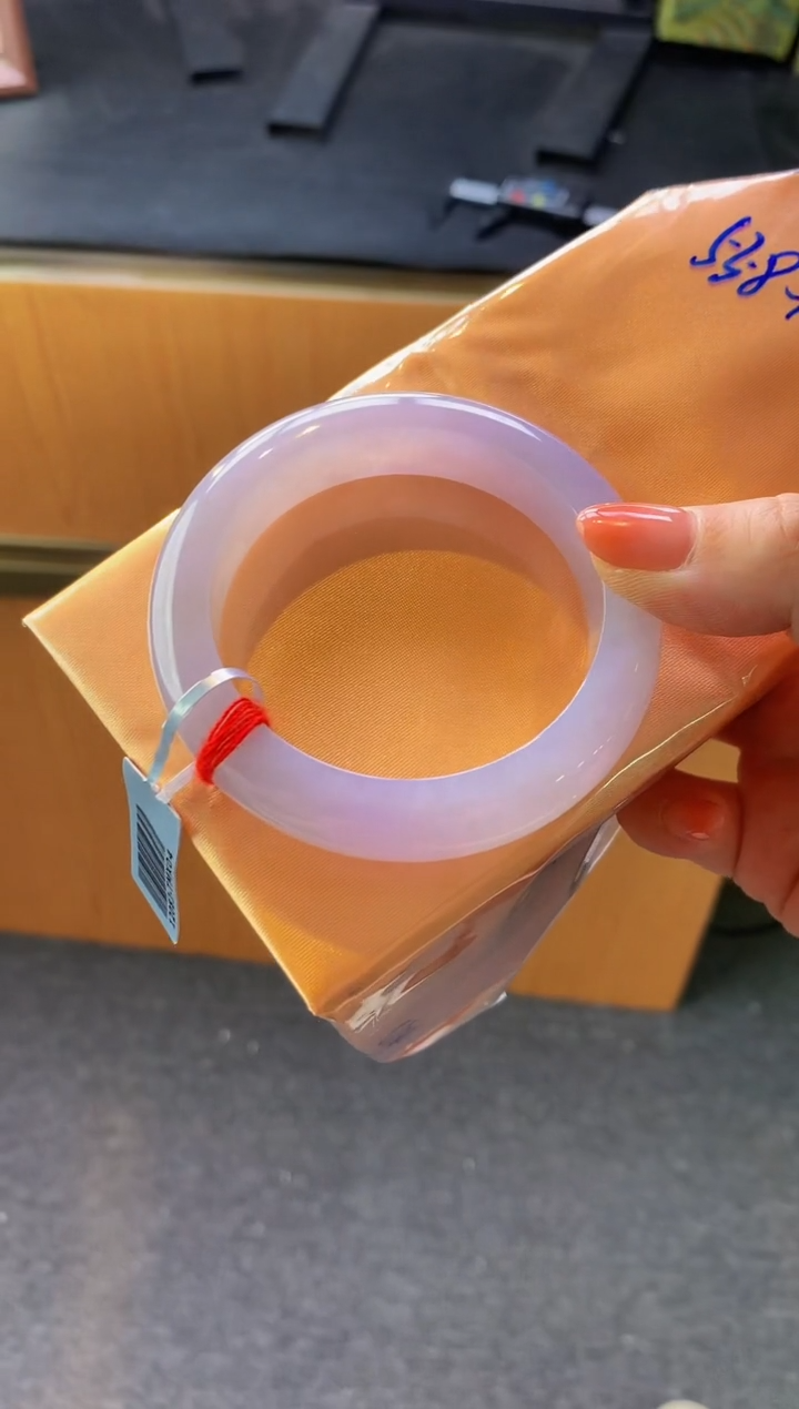 未镶嵌手镯翡翠-C124 圈口53.8