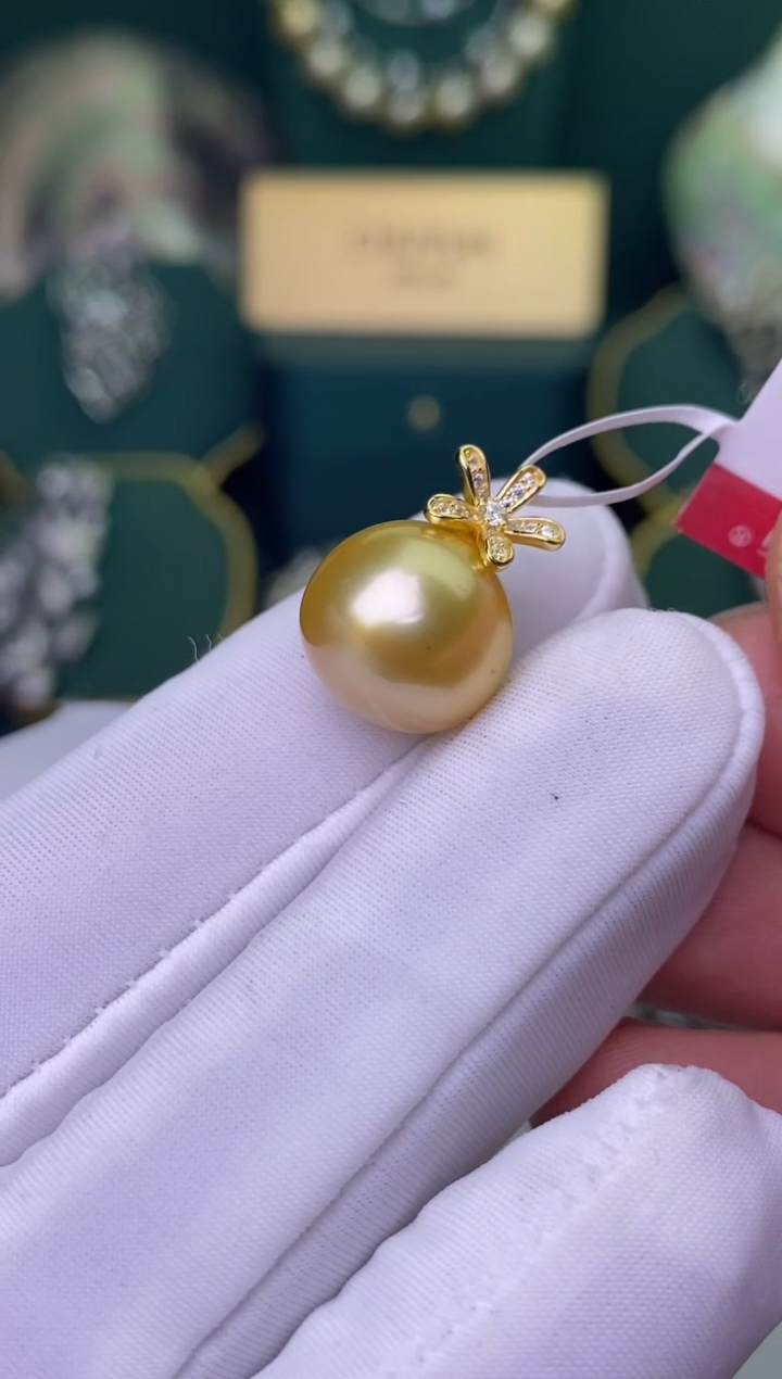 【闪购商品】海水珍珠颈饰银S925镶嵌13