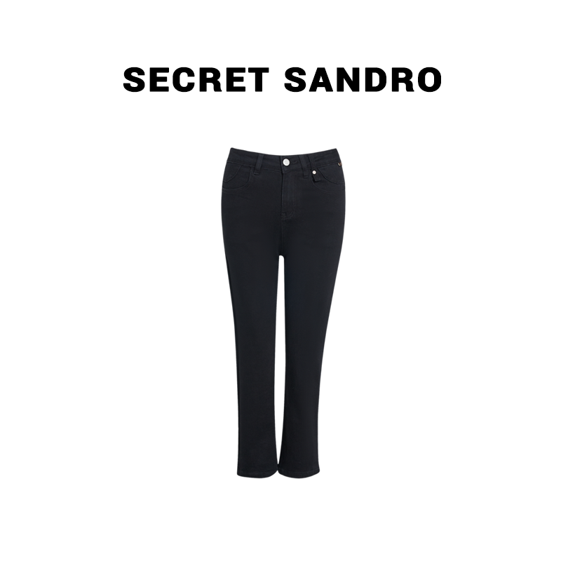  【直腿裤】Secret Sandro 楚楚 牛仔裤 N65209184C