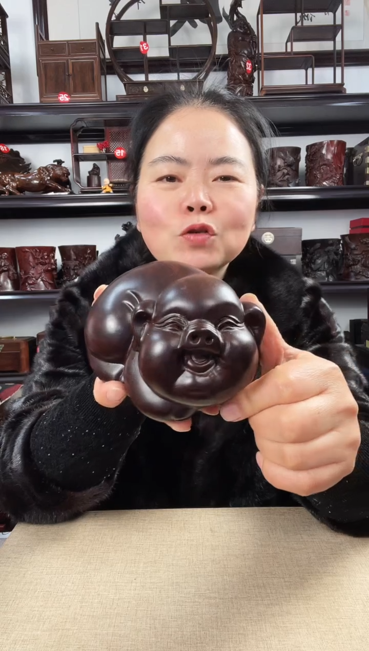 木大猪老李红木工艺品
