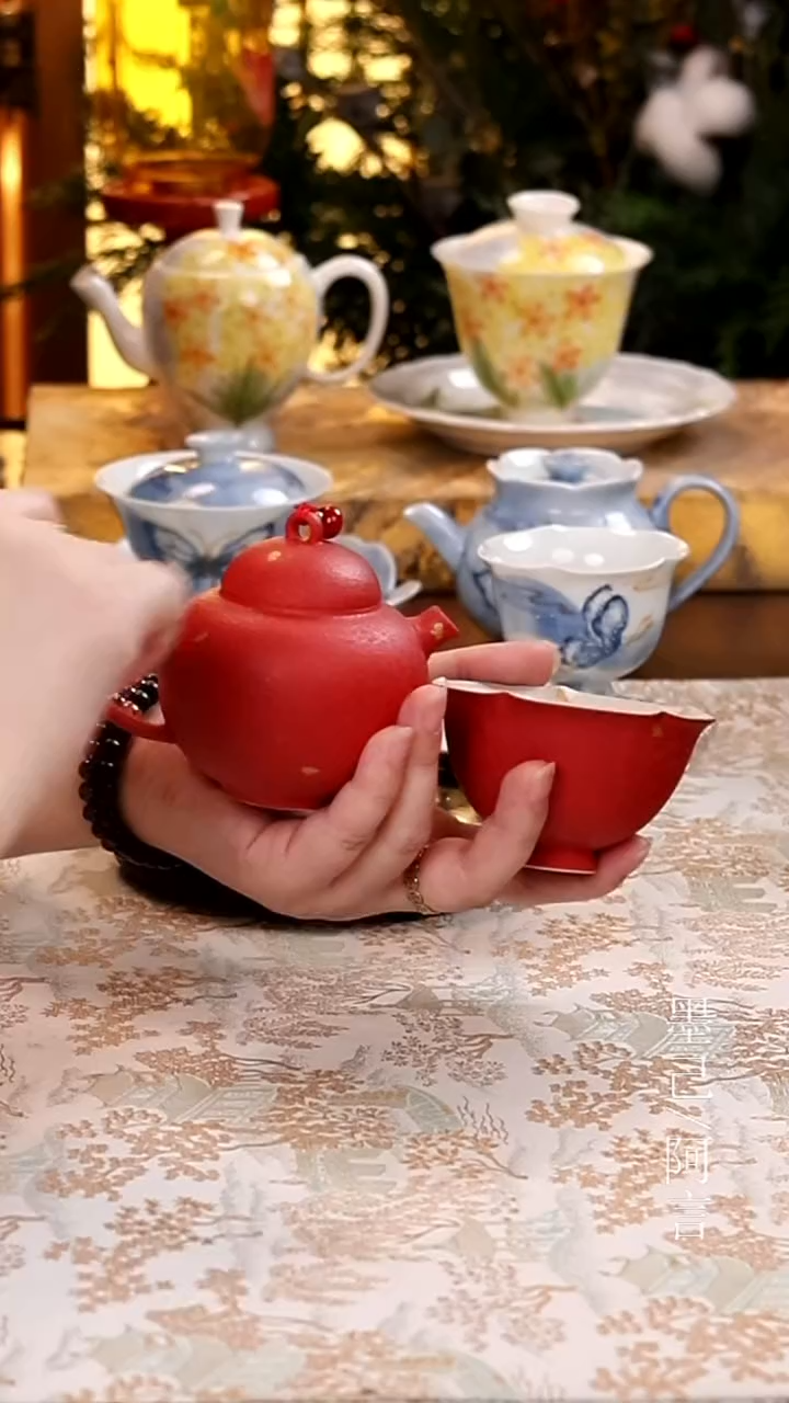 茶壶加茶杯             