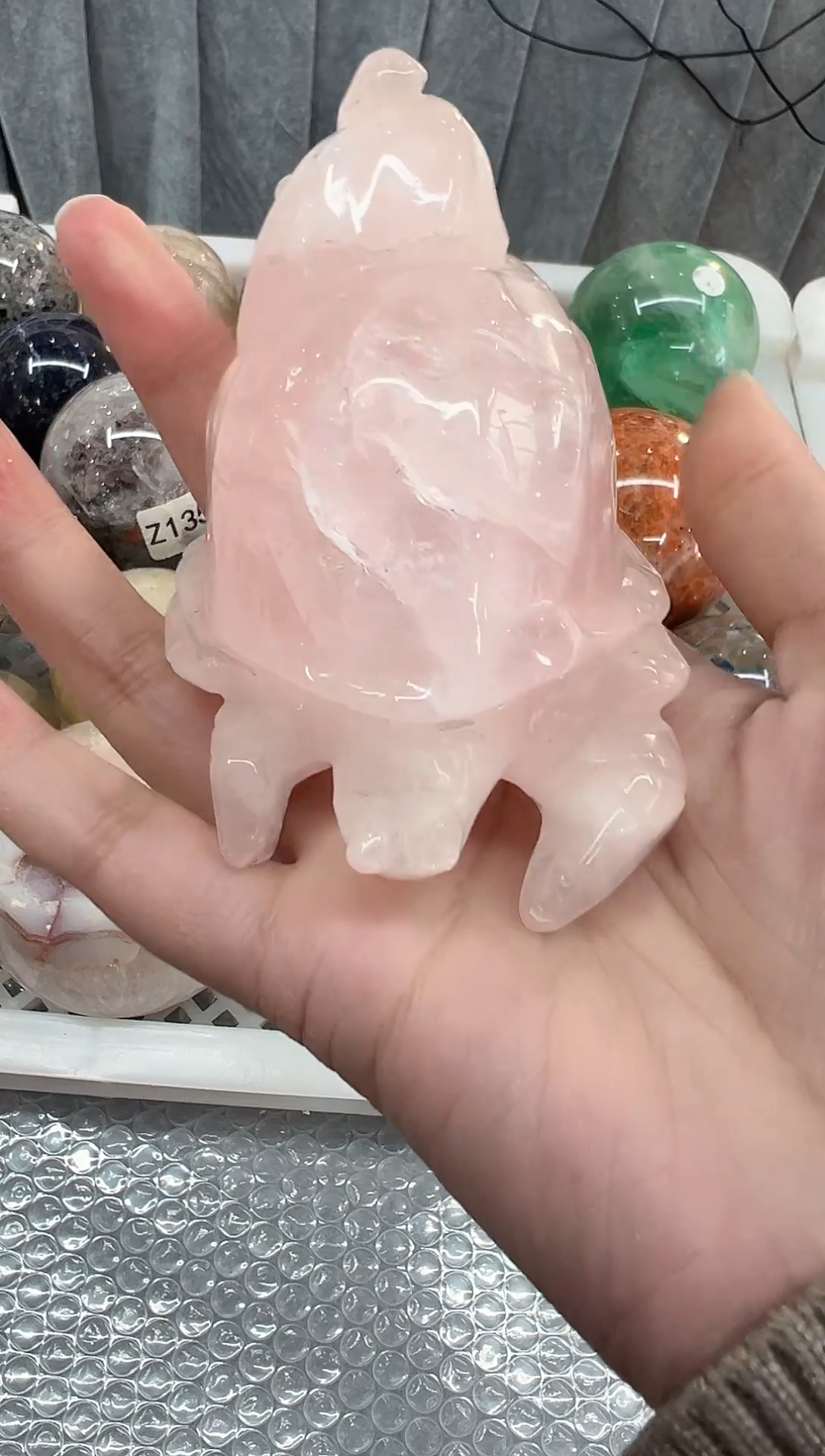 未镶嵌珠宝半成品水晶S643 