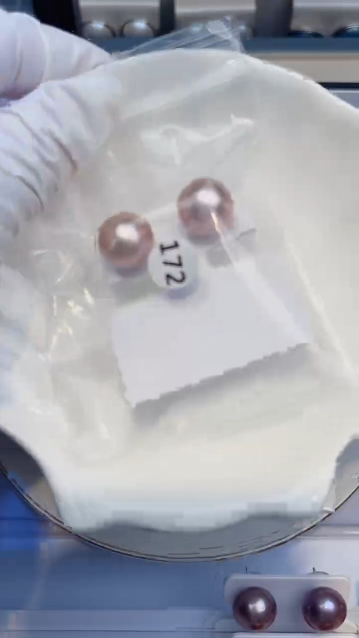 【闪购商品】银S925镶嵌淡水珍珠耳饰耳钉