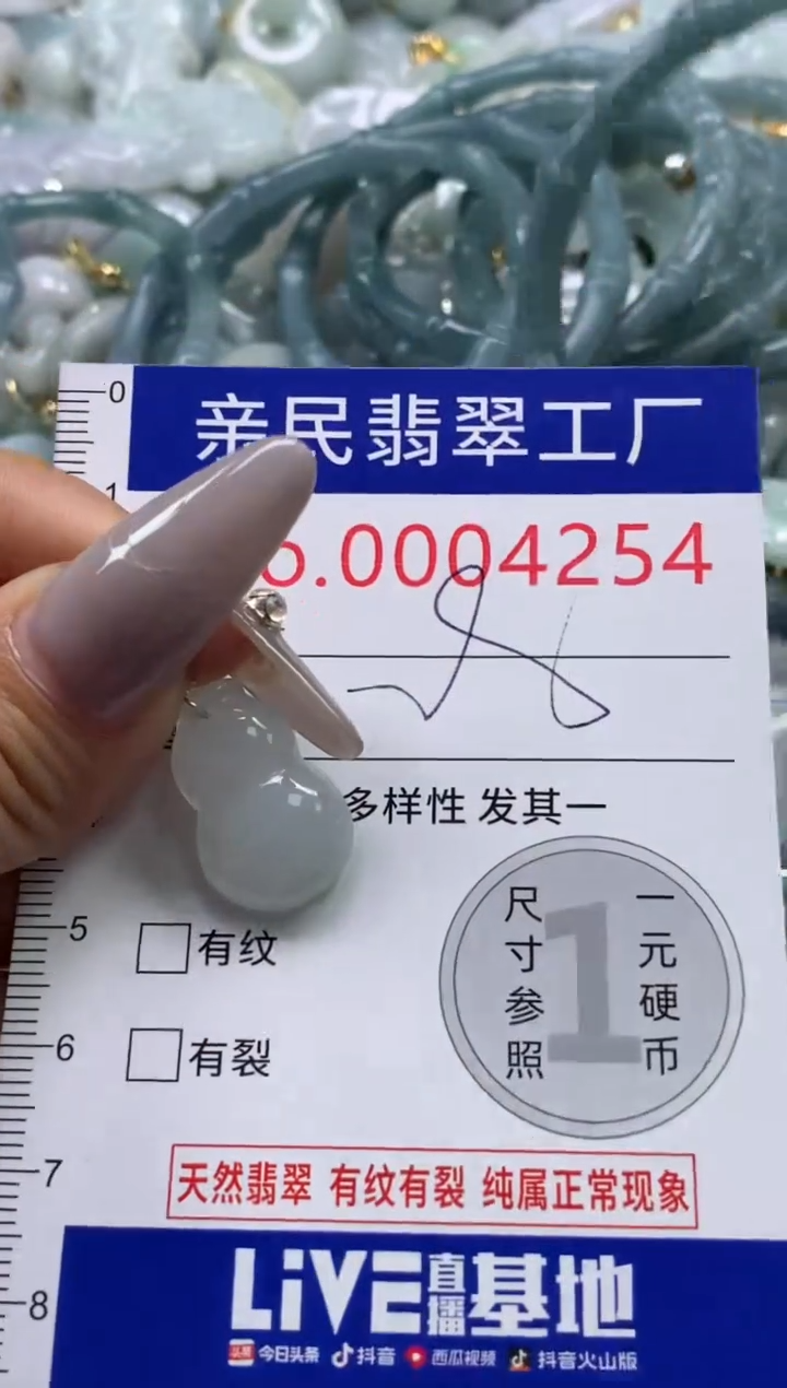 颈饰未镶嵌翡翠4254