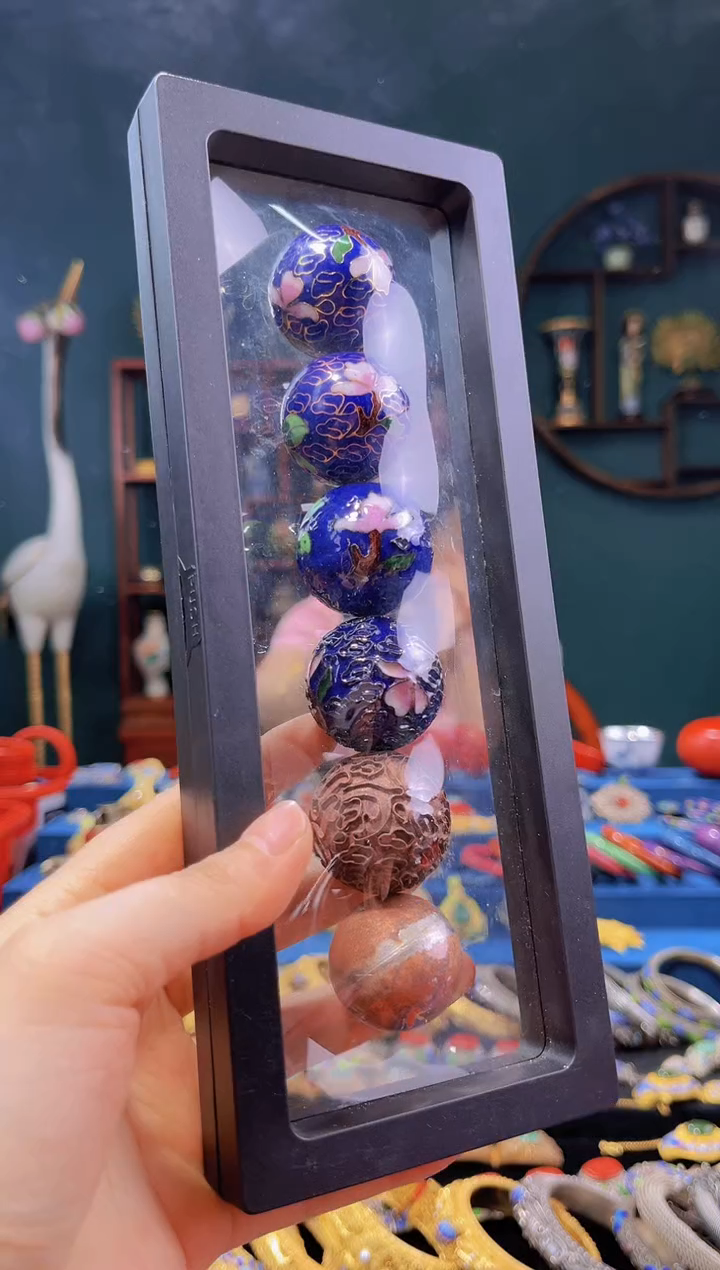 【闪购商品】非遗绝技 景泰蓝工序珠