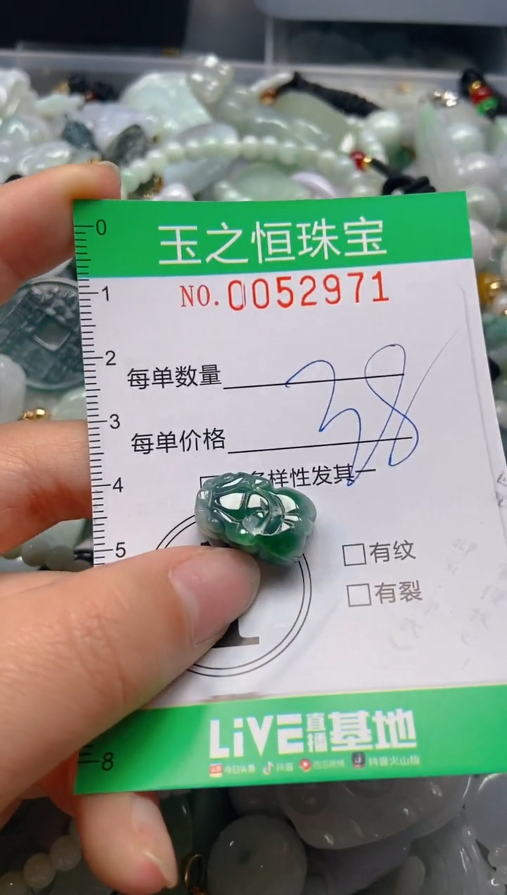 【闪购商品】翡翠颈饰未镶嵌闪购0052971