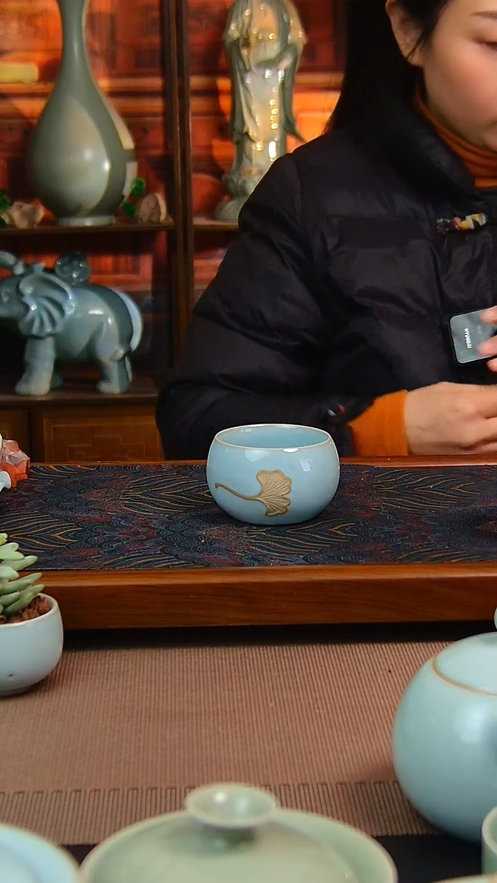 【闪购商品】婷婷专属闪购原矿原釉汝瓷福利杯