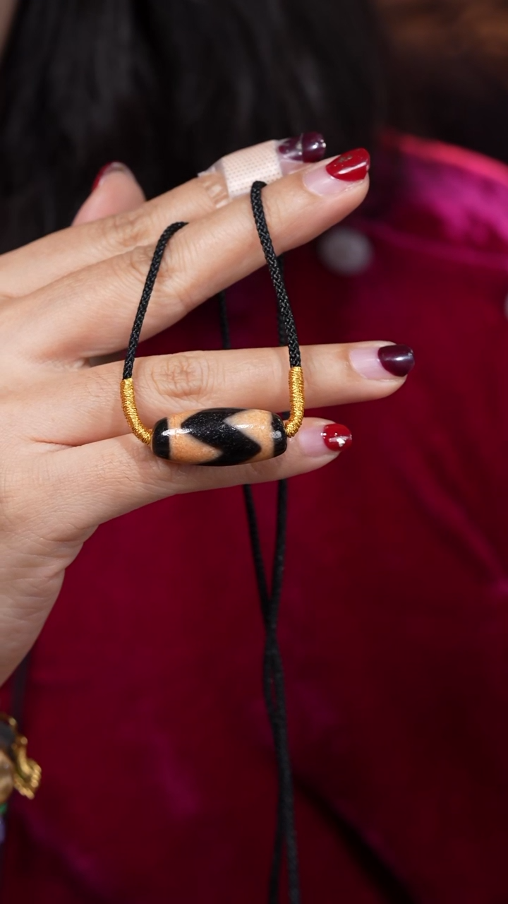 【闪购商品】玛瑙/玉髓颈饰未镶嵌Y62052牙牙锁骨链