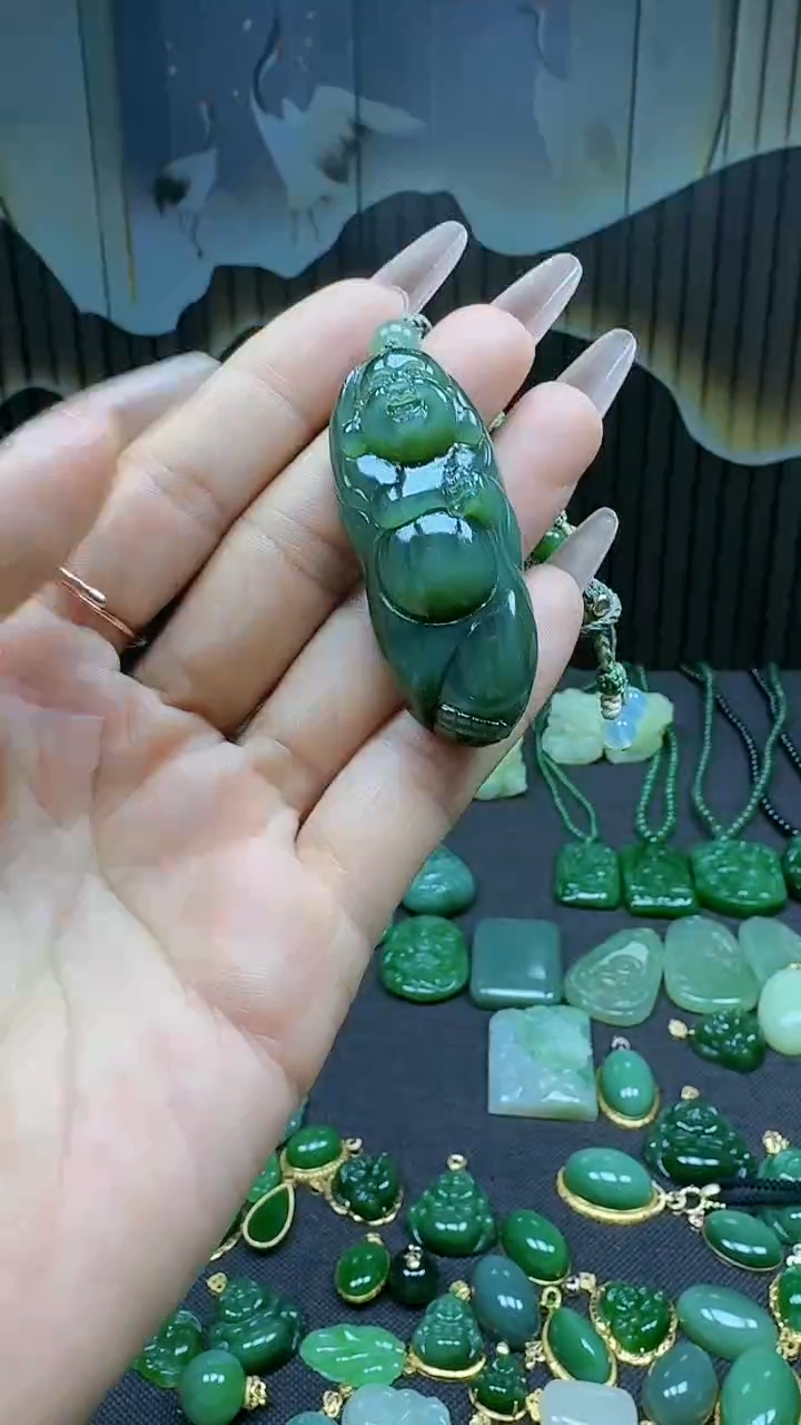 【闪购商品】和田玉挂件未镶嵌1