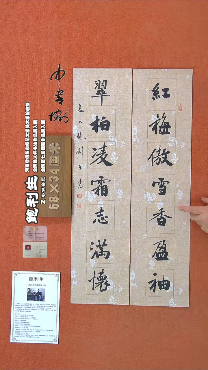 【闪购商品】书法14鲍利生书法作品