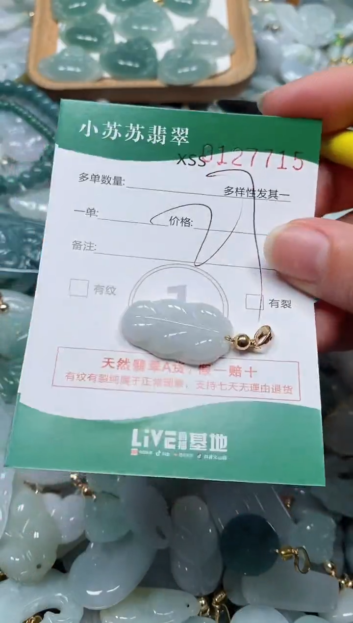 【闪购商品】翡翠颈饰未镶嵌闪购商品0127715