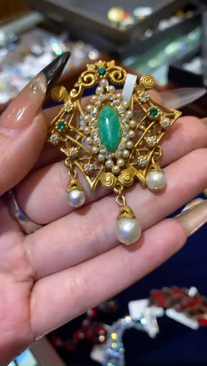 琉璃铜合金楚楚珠宝中古甄选不退换