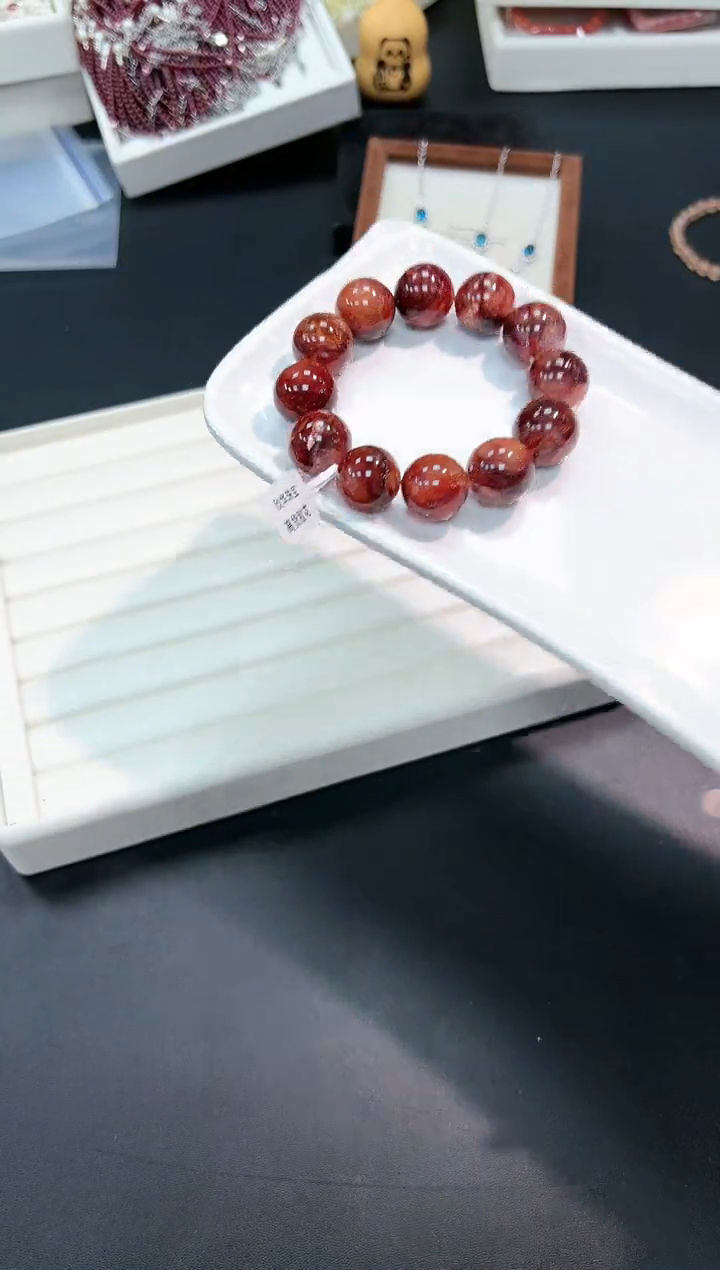 【闪购商品】水晶手串未镶嵌46g多样性发其一/1条18mm默认微瑕