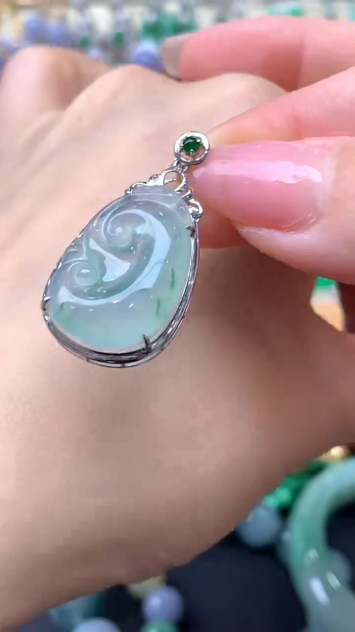 【闪购商品】翡翠颈饰未镶嵌319-天然翡翠