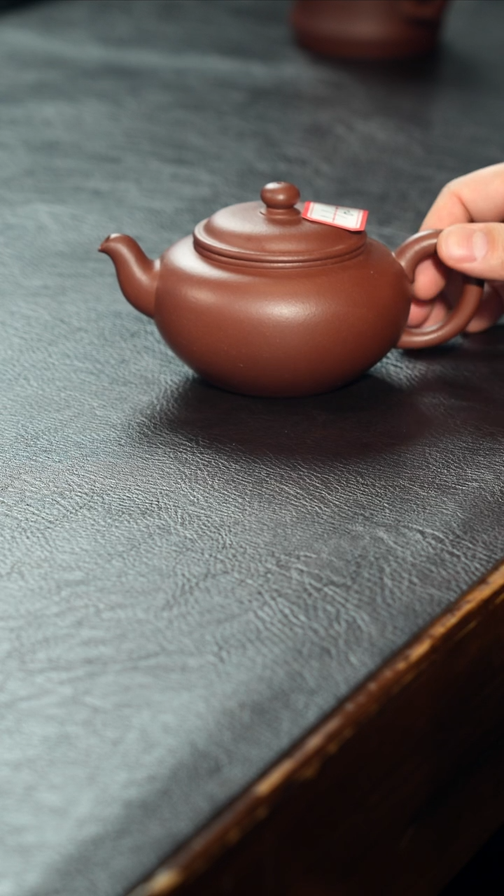茶壶紫砂扁樱紫砂壶