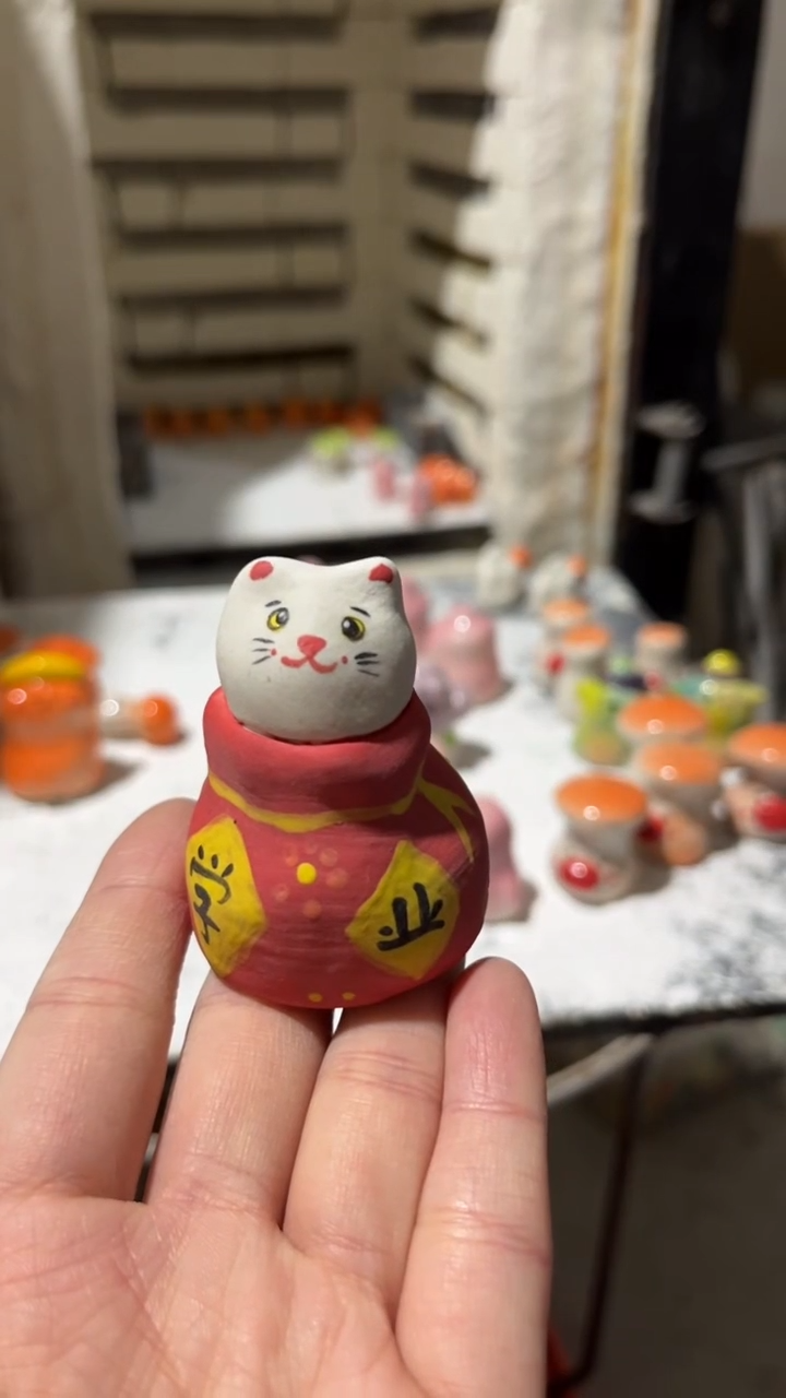 【闪购商品】摆件204纯手工微瑕陶瓷