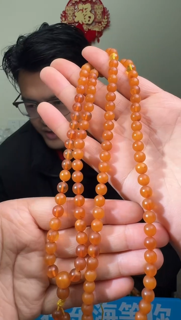 【闪购商品】琥珀颈饰未镶嵌多样性发一件382