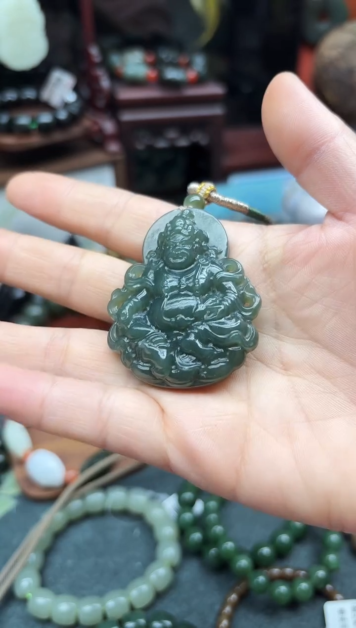 未镶嵌手链和田玉黄财 且末