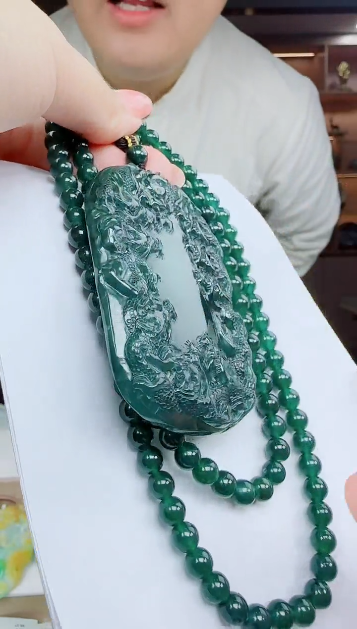 颈饰未镶嵌翡翠多样性发其一79574