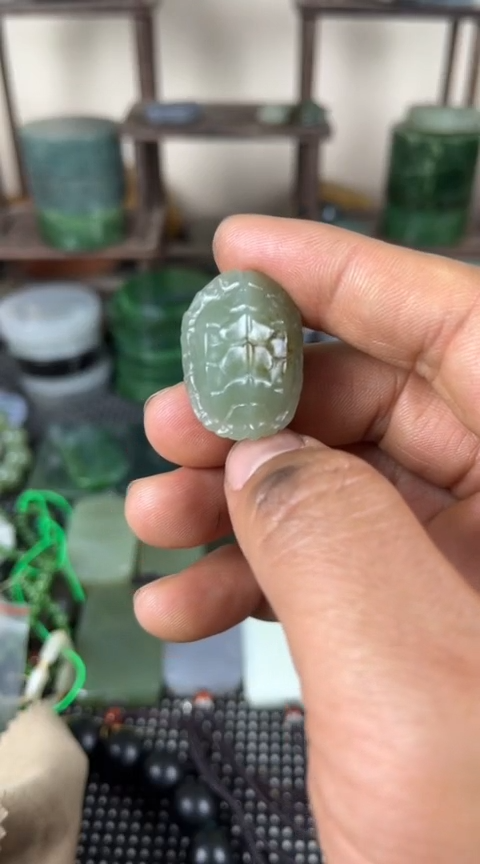 【闪购商品】和田玉珠宝半成品未镶嵌富甲