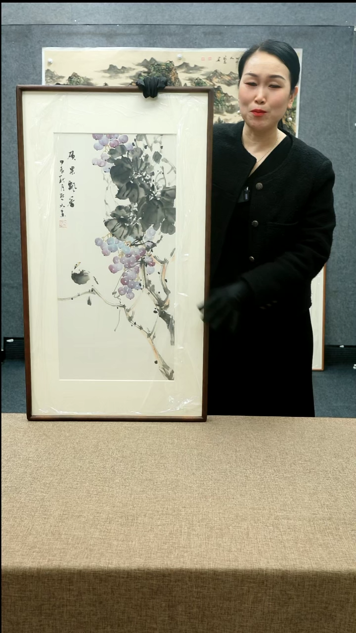 【闪购商品】国画52*92陈默如老师花鸟
