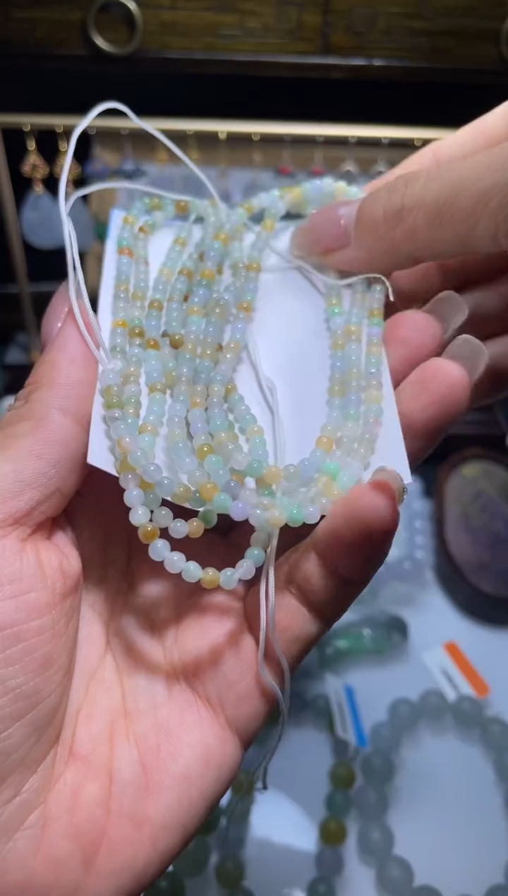 项链未镶嵌翡翠缅甸翡翠A货多样性发其一2