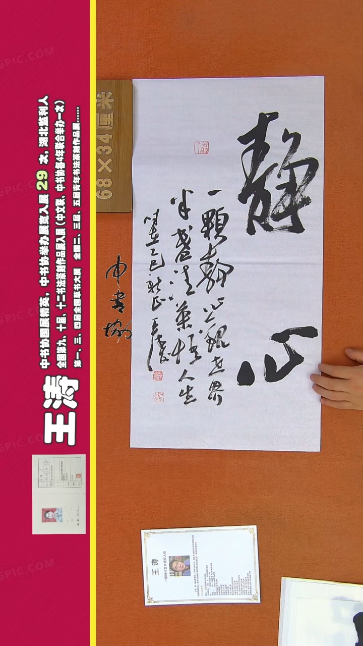 【闪购商品】书法53王涛书法作品