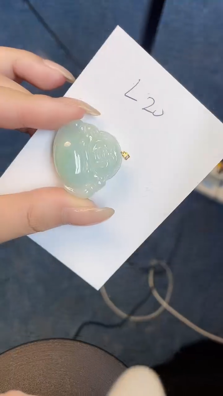 【闪购商品】翡翠吊坠(不含链)18K金镶嵌00000000