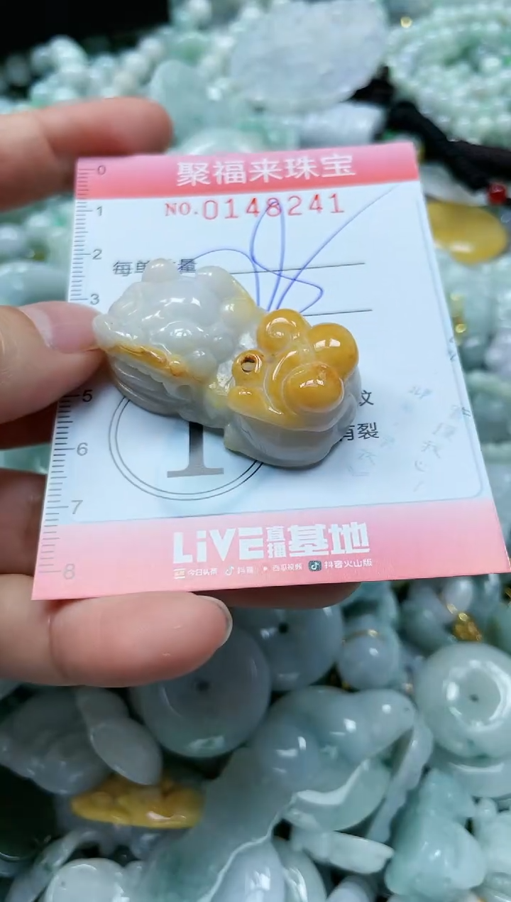 翡翠未镶嵌颈饰闪购0148241