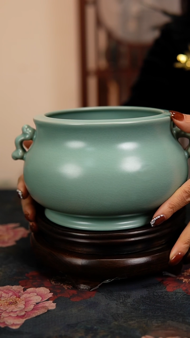 瓷片原产地原矿釉汝瓷