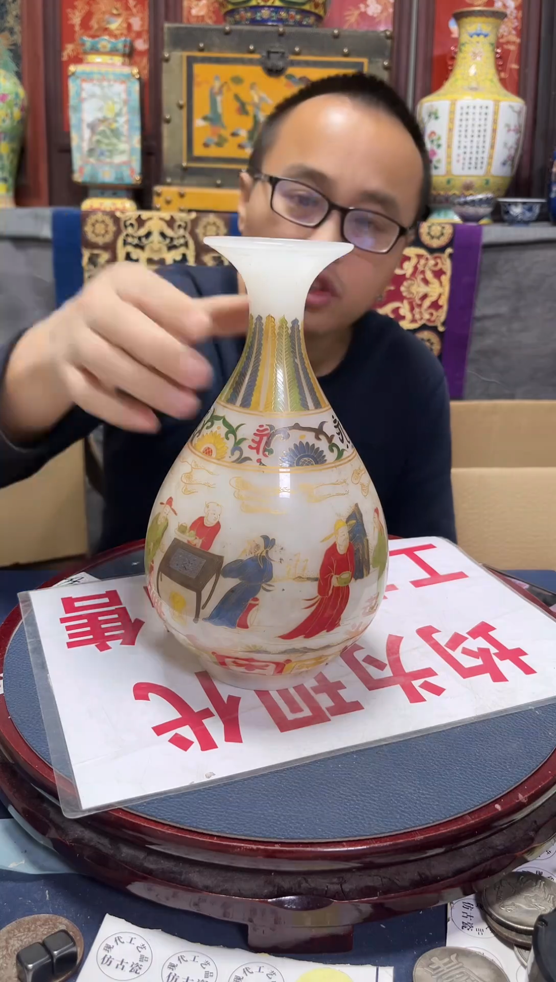 摆件陶陶瓷摆件W140