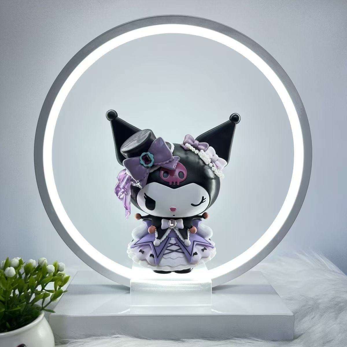 卡通动漫库洛米台灯儿童卧室床头灯女孩七夕生日毕业礼物小夜灯