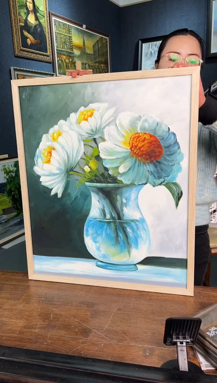 【闪购商品】油画32号 50*60 花卉-手绘油画