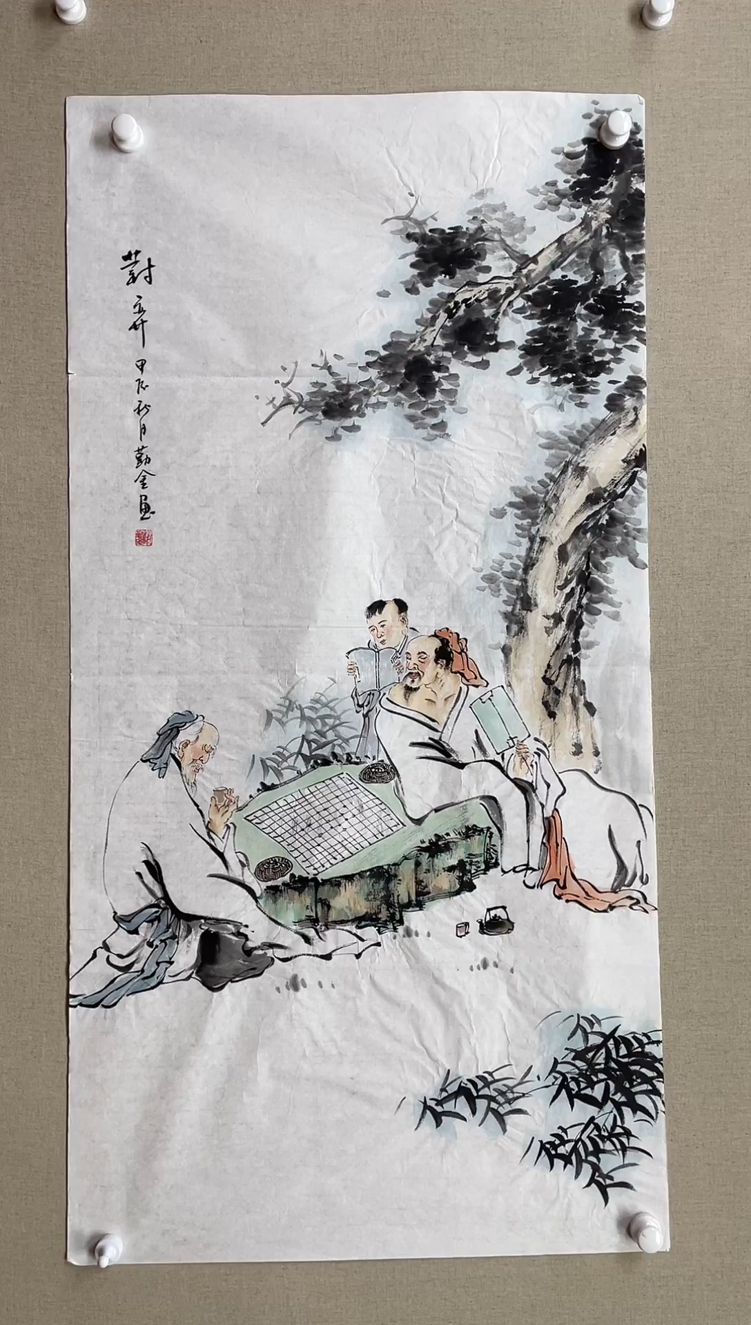 国画138*68 赵勤金赵勤金赵勤金赵勤金赵勤金