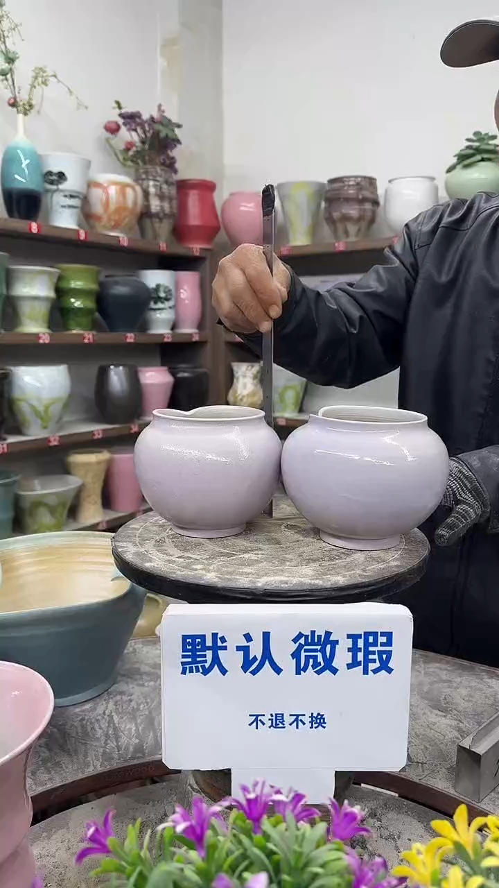 1-4-高12口10瑕-花盆