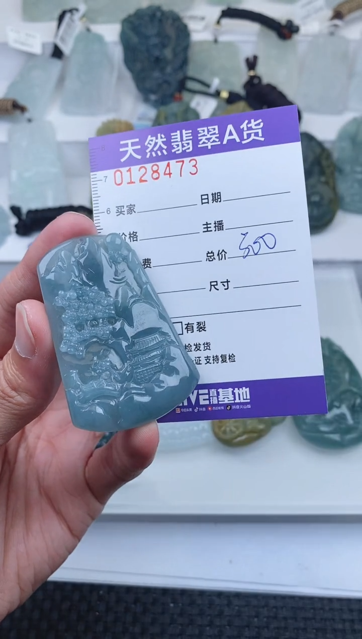 【闪购商品】翡翠颈饰未镶嵌        473