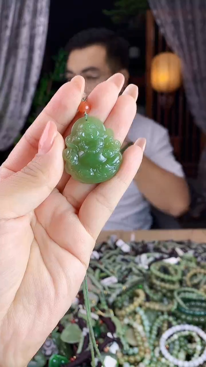 和田玉未镶嵌挂件多样性发货拍一发一