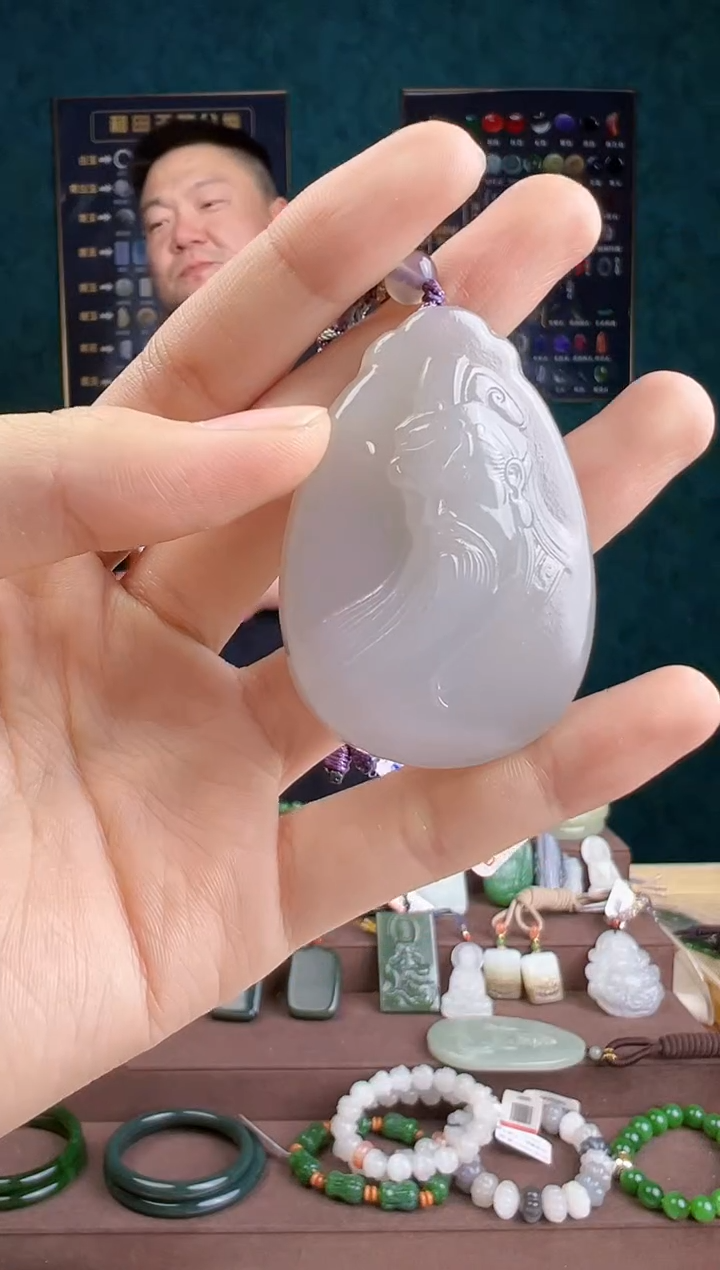 【闪购商品】和田玉颈饰未镶嵌ZZ 拍一发一 多样性发货