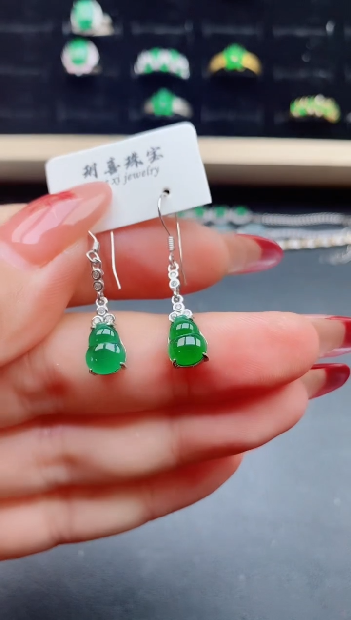 【闪购商品】翡翠戒指银S925镶嵌321321