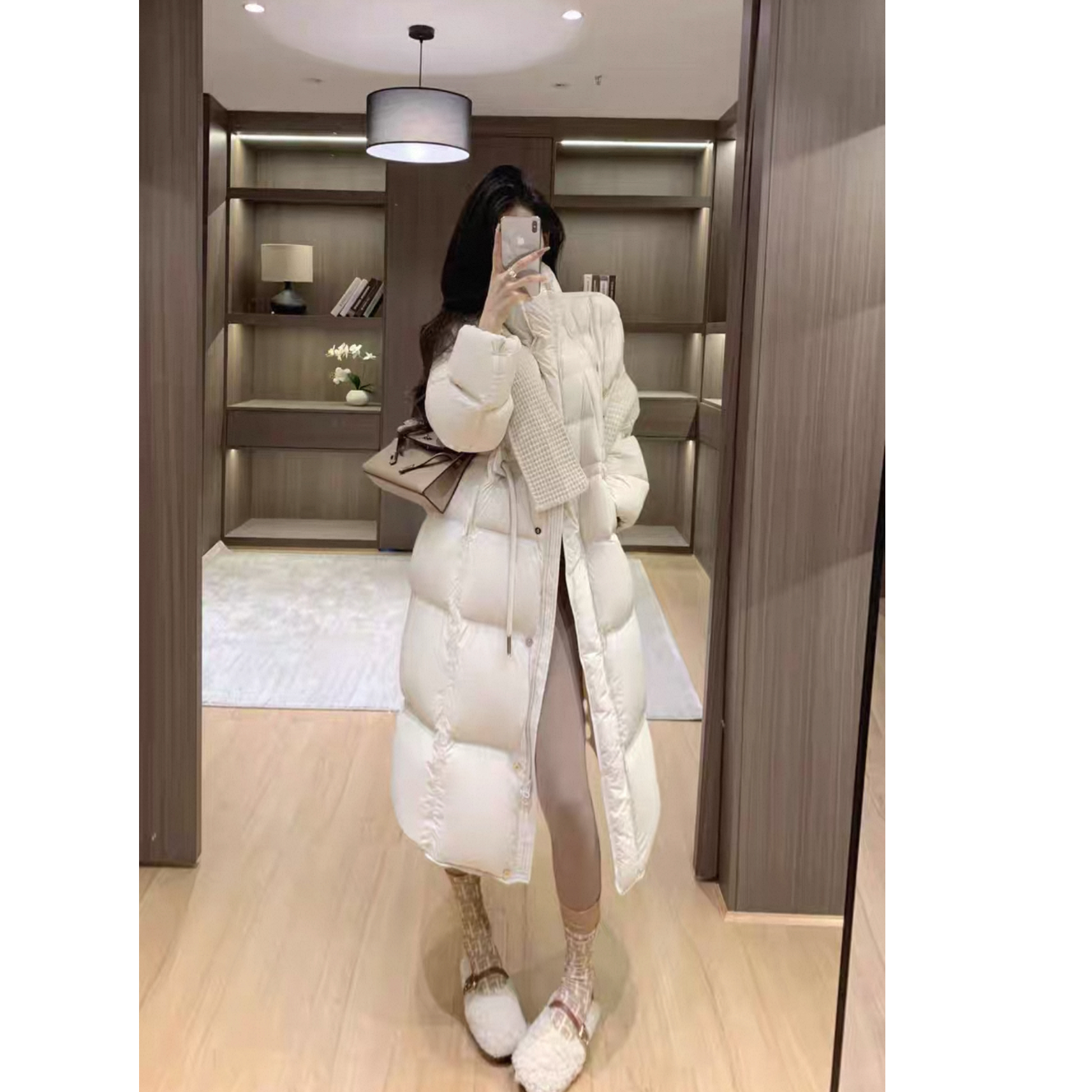 大美女【大棉被】超超超超超厚！女神过冬大外套