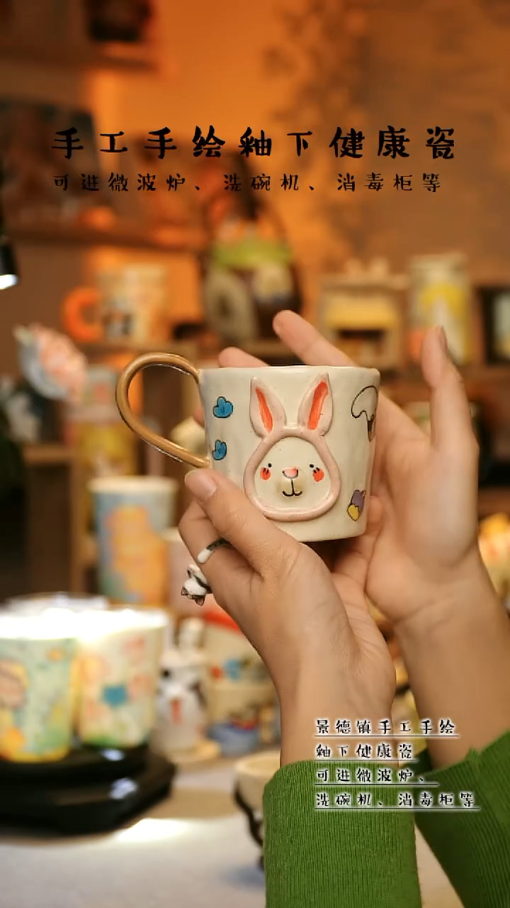 【闪购商品】陶瓷景德镇高温釉下彩&A639