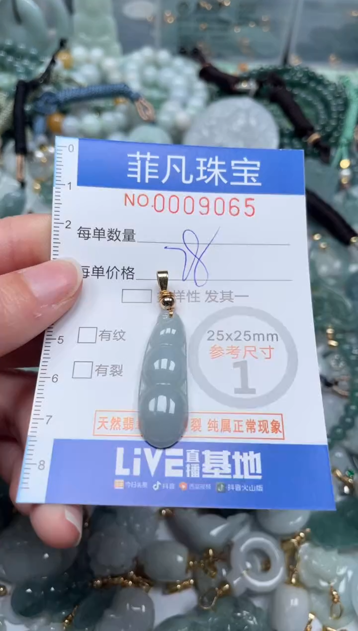 【闪购商品】翡翠颈饰未镶嵌00..9065