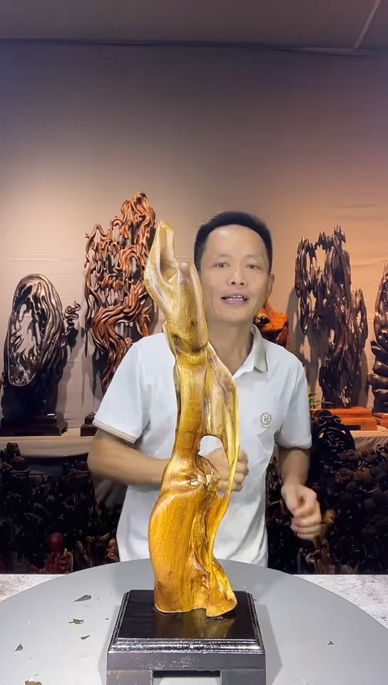 金丝楠金丝楠小叶桢楠随行摆件7