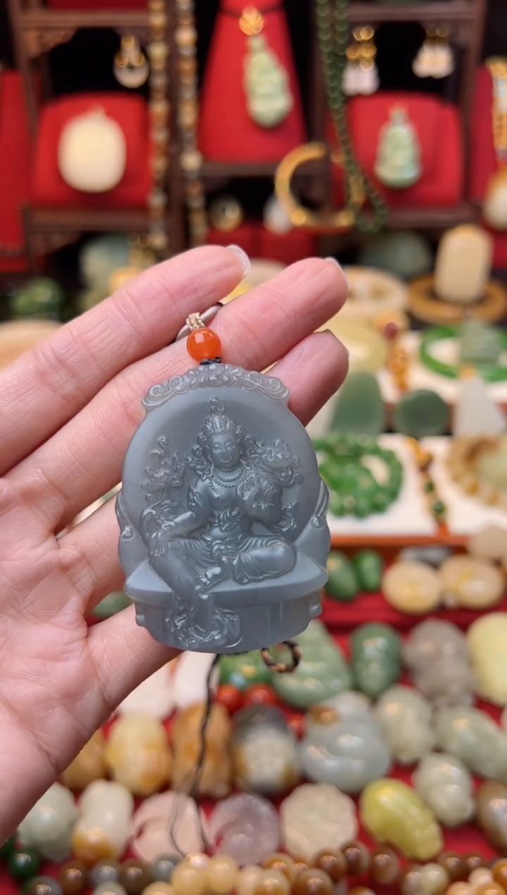 【闪购商品】和田玉挂件未镶嵌放漏