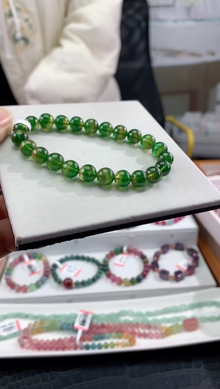 【闪购商品】碧玺手串未镶嵌多样性发一条