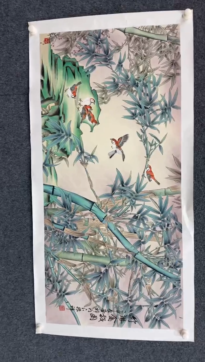 【闪购商品】国画1.14展馆-赵振祥三尺-花鸟05