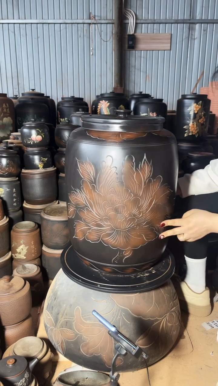 【闪购商品】壶瑕疵茶缸高50cm  002 外地 