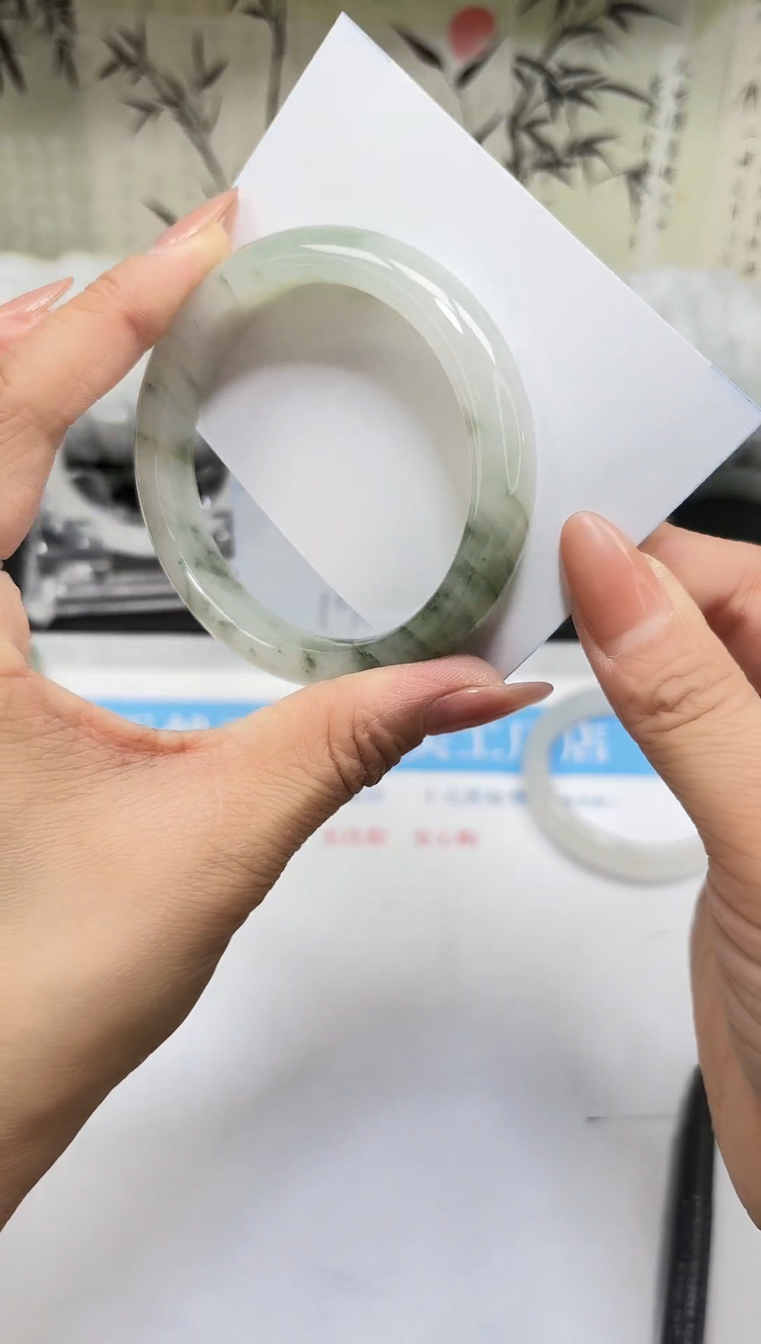 未镶嵌手镯石英质玉A98-57/58/59